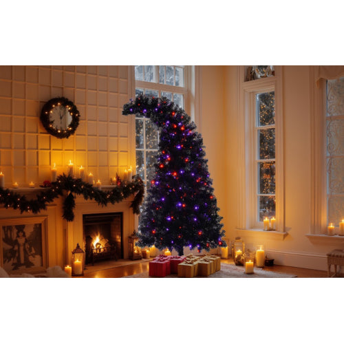 6FT Artificial Christmas Tree With LED Light, Pre-Lit C – LumiqHome