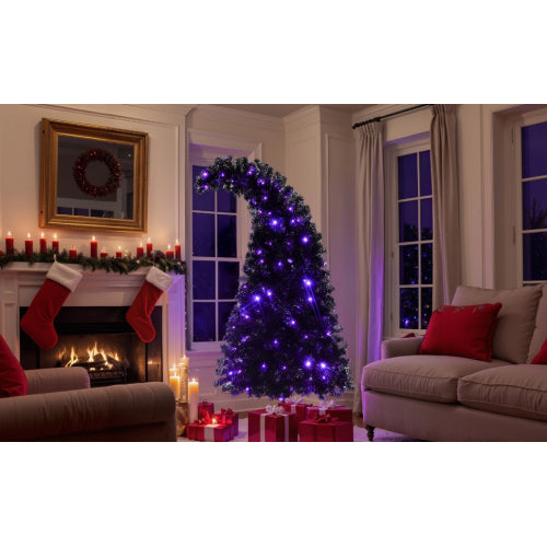 6FT Artificial Christmas Tree With LED Light, Pre-Lit C – LumiqHome