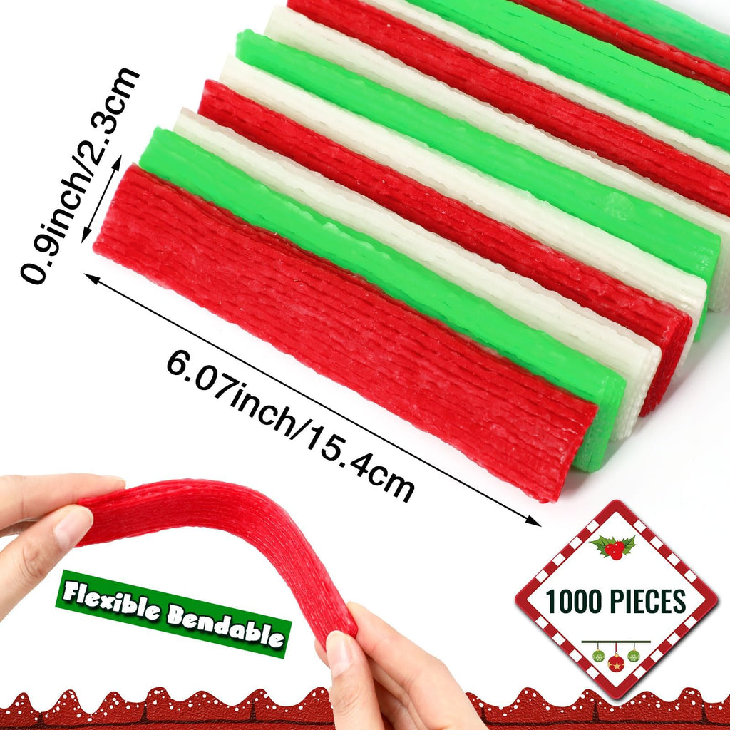 Christmas Wax Craft Sticks – Bendable Wiki Sticks for DIY Crafts – LumiqHome