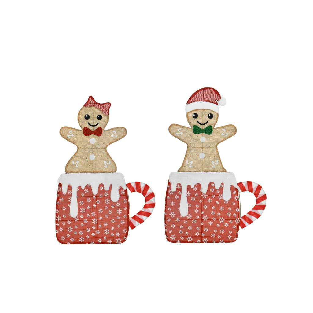 40-inch And 42-inch Gingerbread Man Shaped Decorative L – LumiqHome