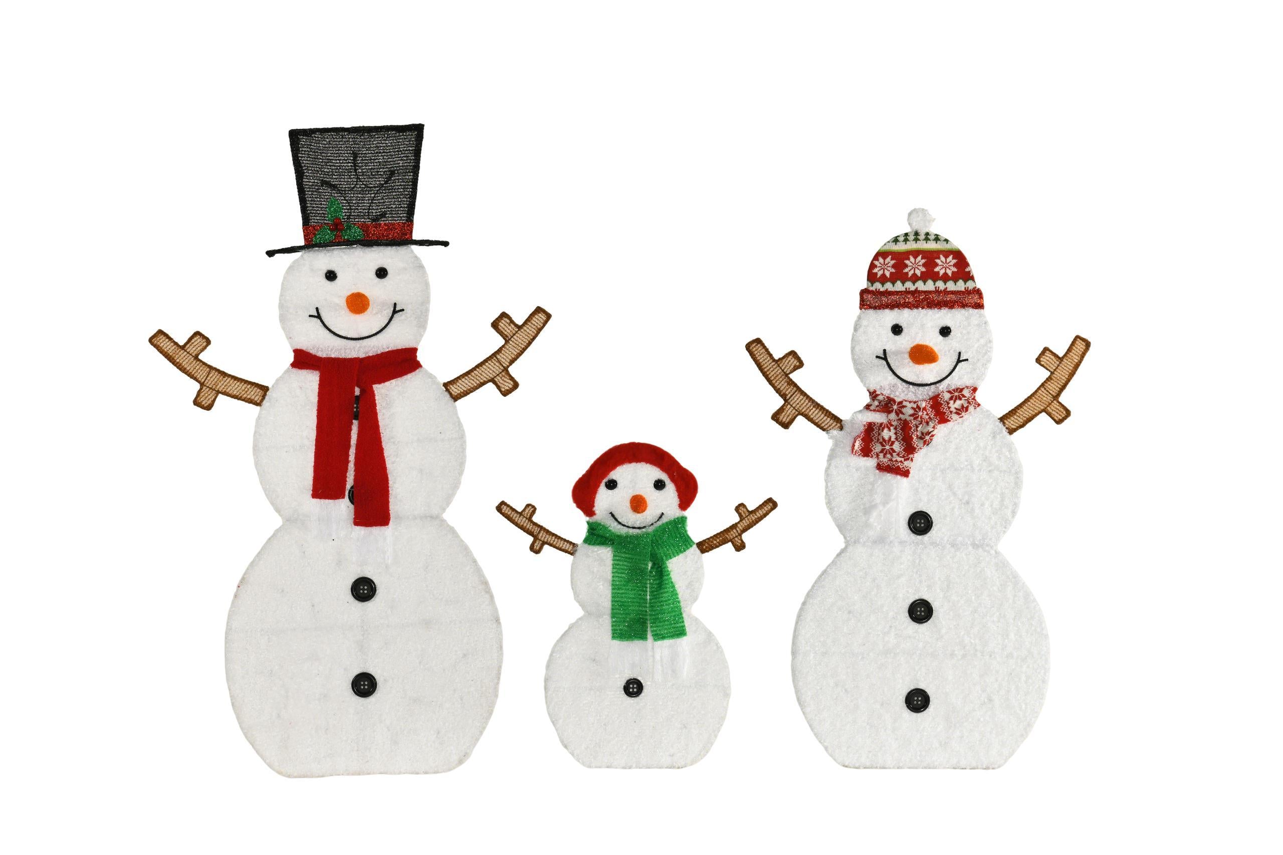 Cute Snowman-shaped Lights, Festive Atmosphere Lights, by LumiqHome – elegant led christmas décor in a cozy setting