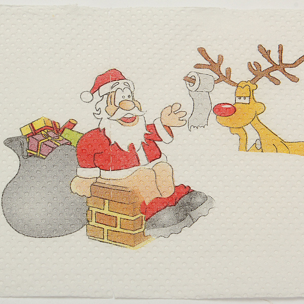 Christmas Toilet Paper by LumiqHome – elegant holiday home décor in a cozy setting