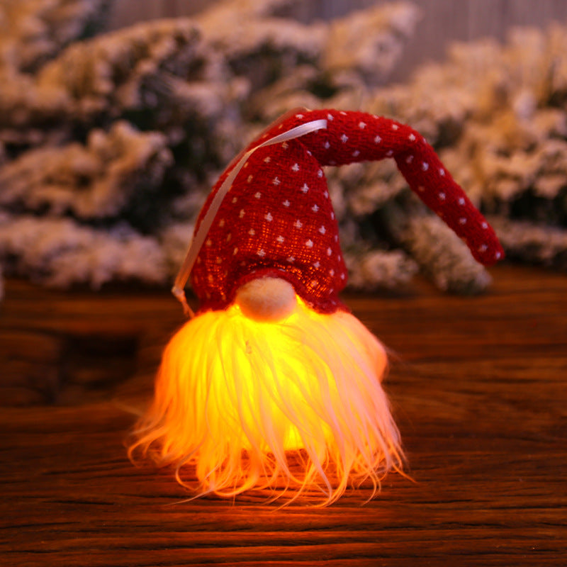 Christmas Forester Gnome LED Doll Light Tree Decoration by LumiqHome – elegant led christmas décor in a cozy setting
