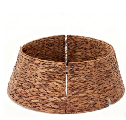 Christmas Tree Collars and Skirts collar brown front view LumiqHome