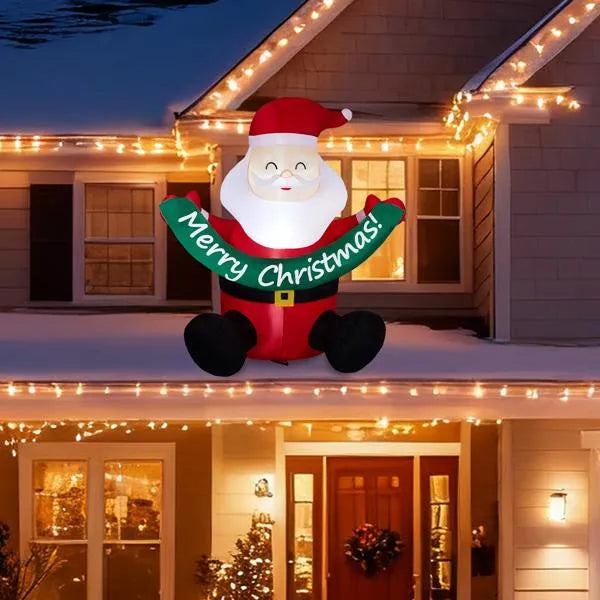 5.8FT Lighted Christmas Inflatable Decoration, Inflatab – LumiqHome