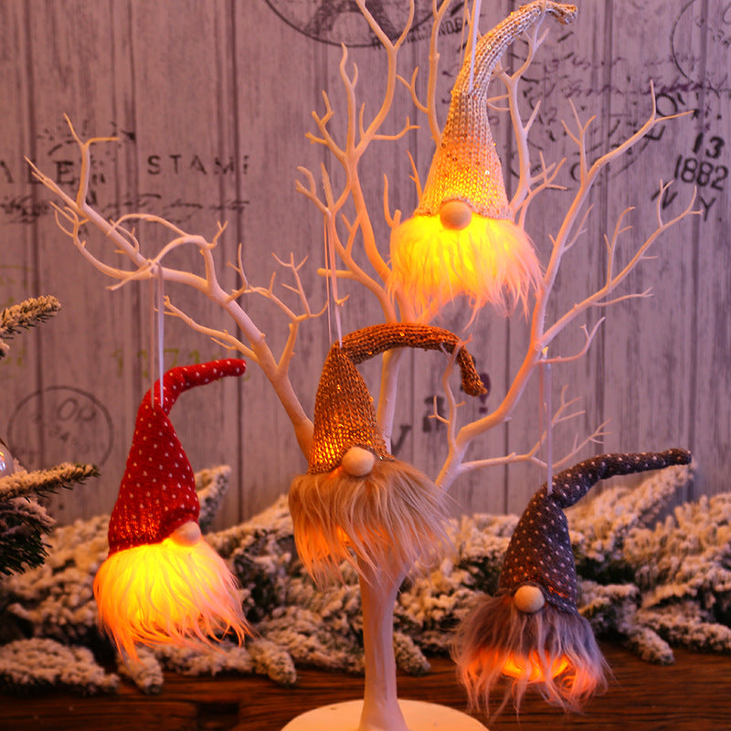 Christmas Forester Gnome LED Doll Light Tree Decoration by LumiqHome – elegant led christmas décor in a cozy setting