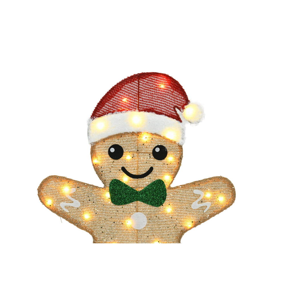 40-inch And 42-inch Gingerbread Man Shaped Decorative L – LumiqHome
