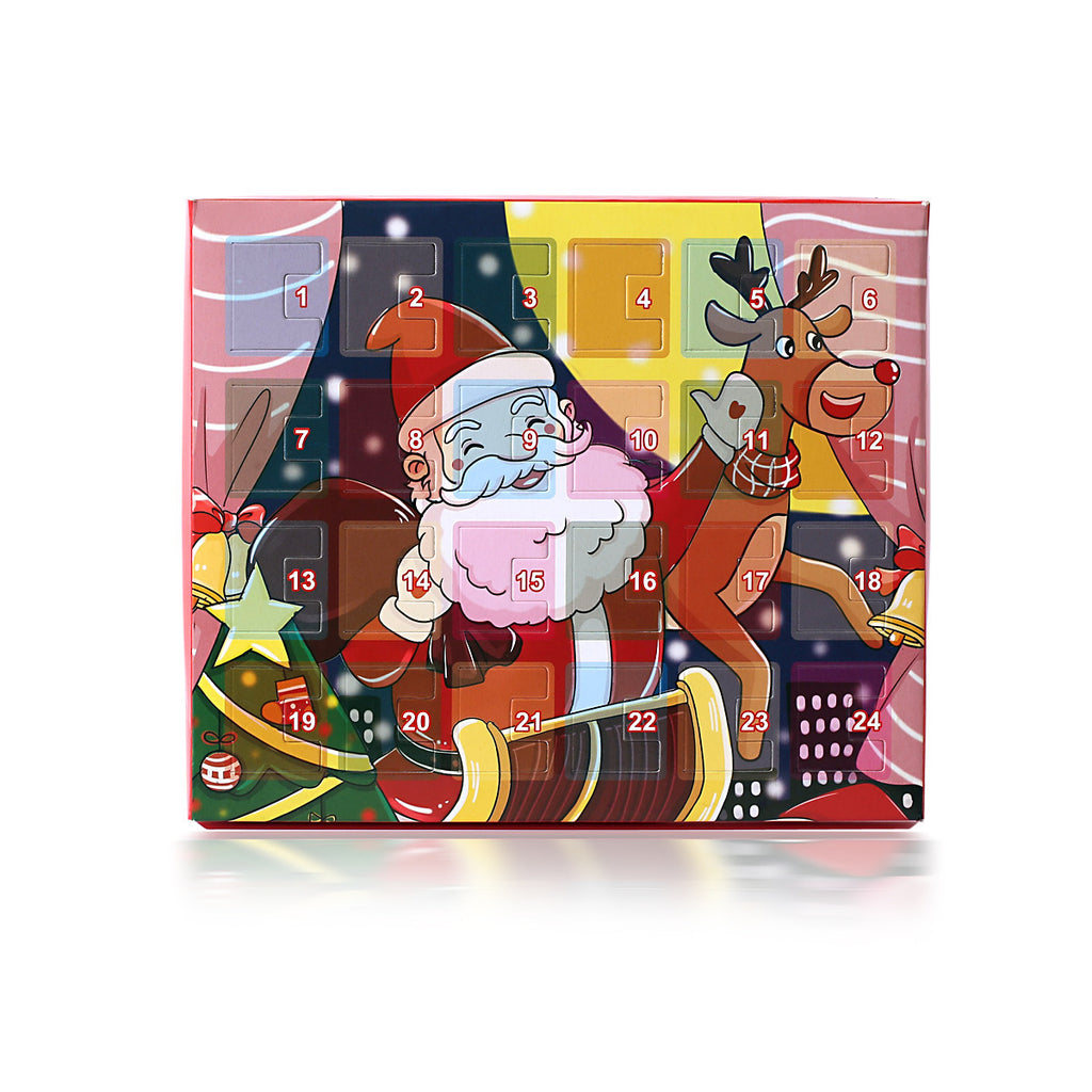 Christmas advent calendar charm jewelry Santa Claus box lifestyle LumiqHome