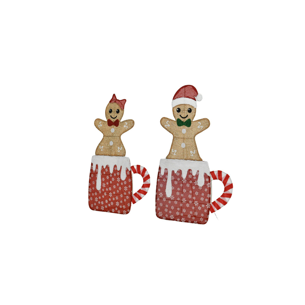 40-inch And 42-inch Gingerbread Man Shaped Decorative L – LumiqHome