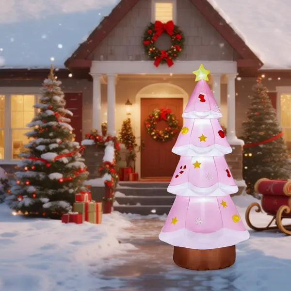 7.2ft LED Inflatable Christmas Tree - Outdoor Yard Decoration - LumiqHome