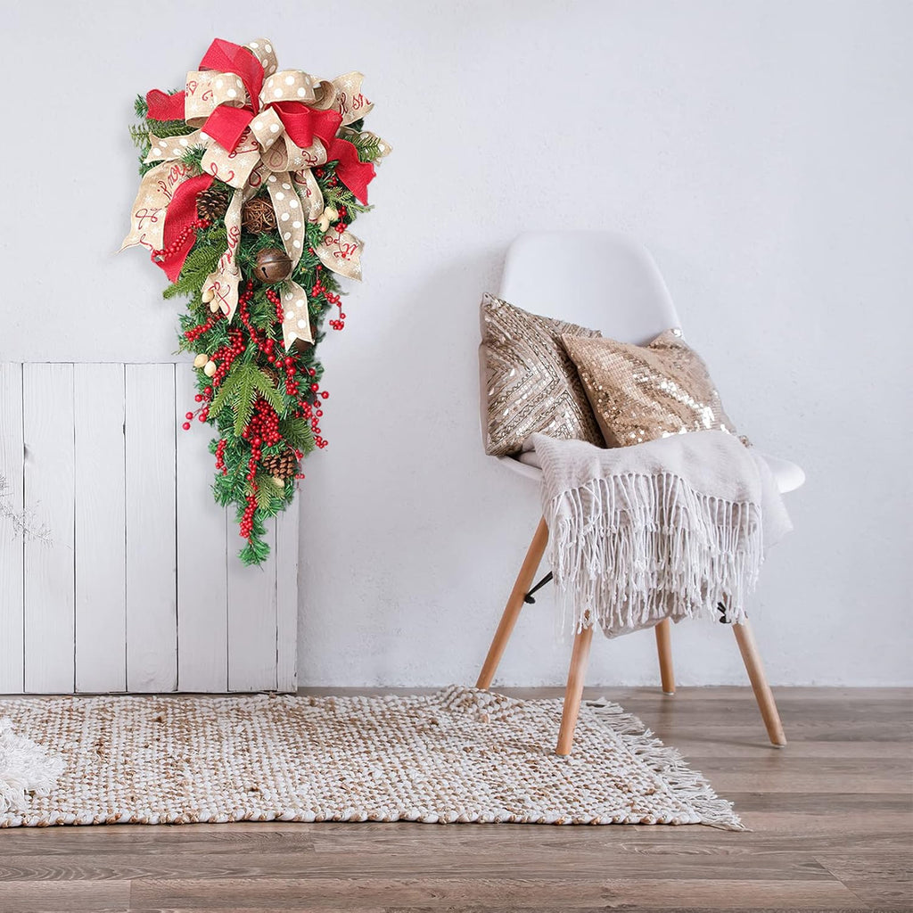 Christmas Door Hanging Decoration - Festive Holiday Accessory - LumiqHome
