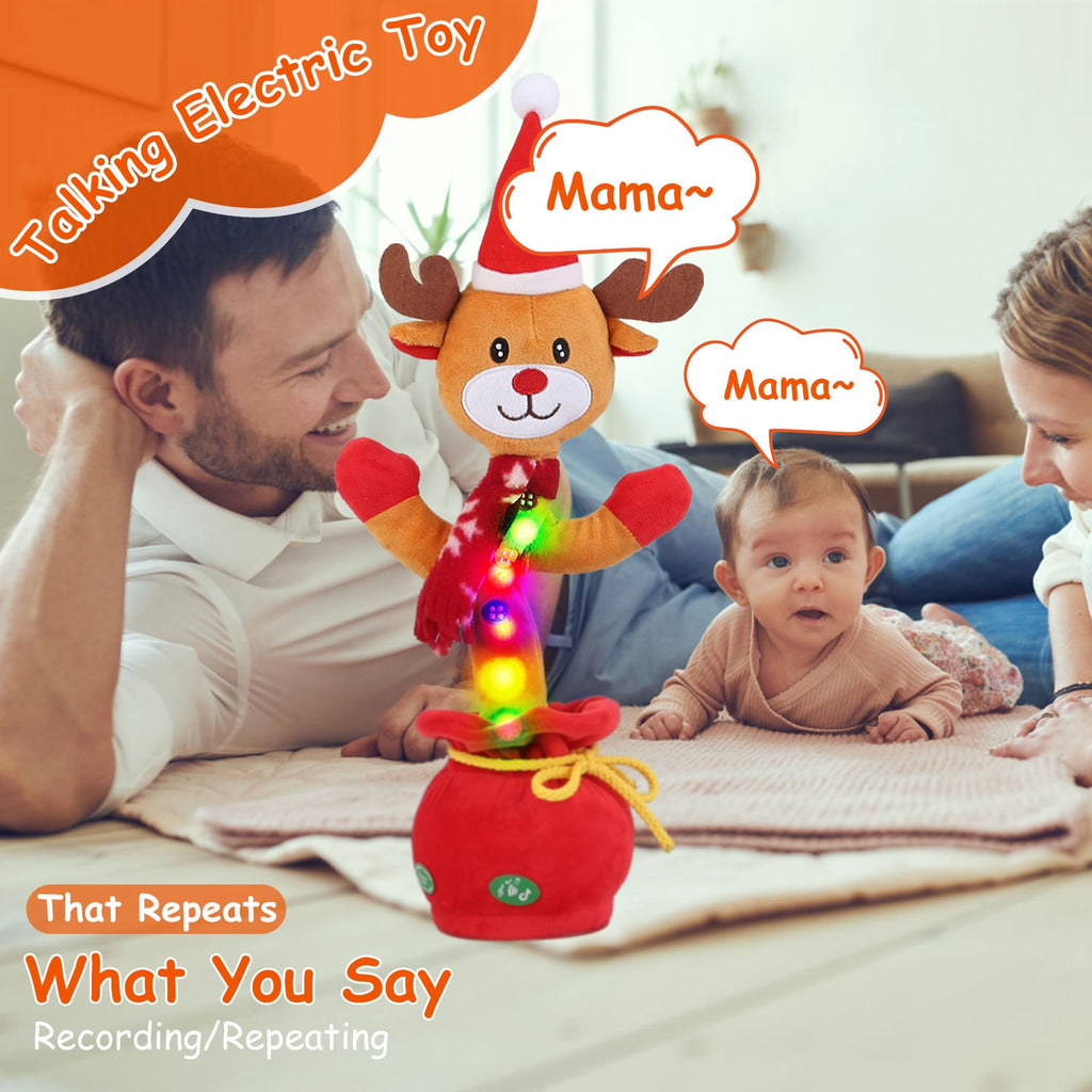 1Pc Penguin Or Elk Kid Electric Dance Toy Christmas Elk – LumiqHome