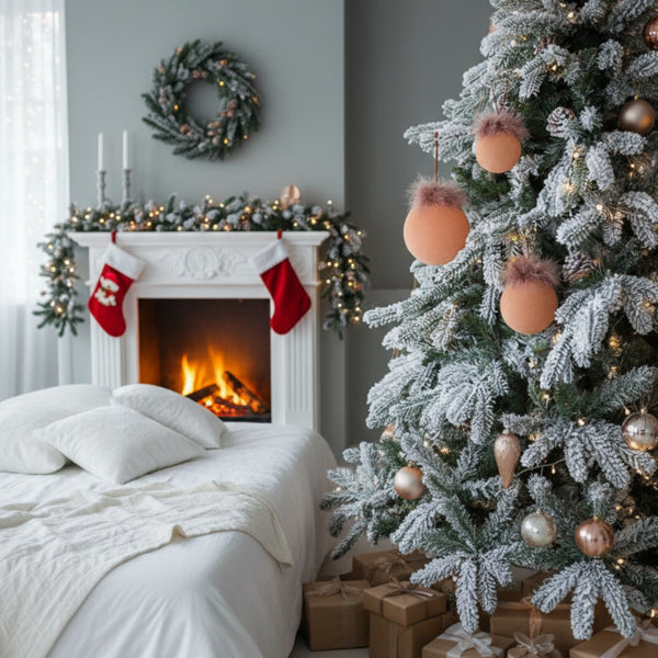 4PCS Set Christmas Ball Ornaments Glass Hanging Balls F – LumiqHome