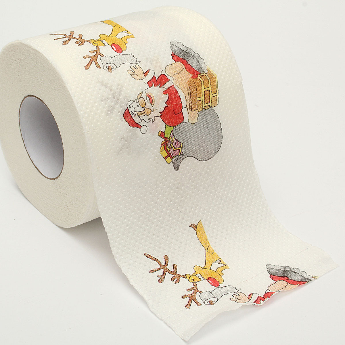 Christmas Toilet Paper by LumiqHome – elegant holiday home décor in a cozy setting