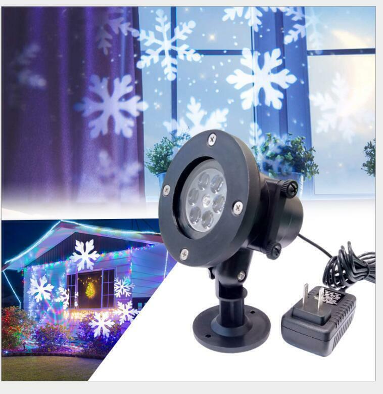 48 Pattern Christmas Projector Laser Light Snow LED Lam – LumiqHome