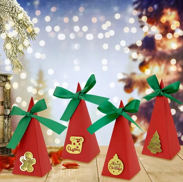20PCS Christmas Candy Boxes 4 Styles Christmas Treat Gi – LumiqHome