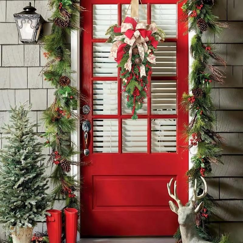 Christmas Door Hanging Decoration - Festive Holiday Accessory - LumiqHome