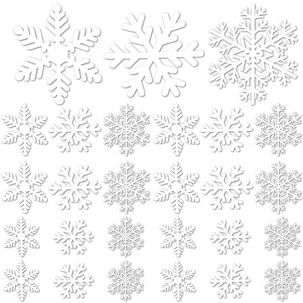 5 Sheets 135 Pcs Christmas White Snowflakes Window Clin – LumiqHome