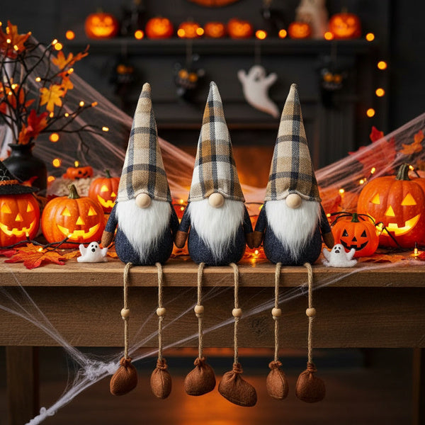 3PCS Set Christmas Gnomes Decorations Harvest & Thanksg by LumiqHome – elegant holiday home décor in a cozy setting