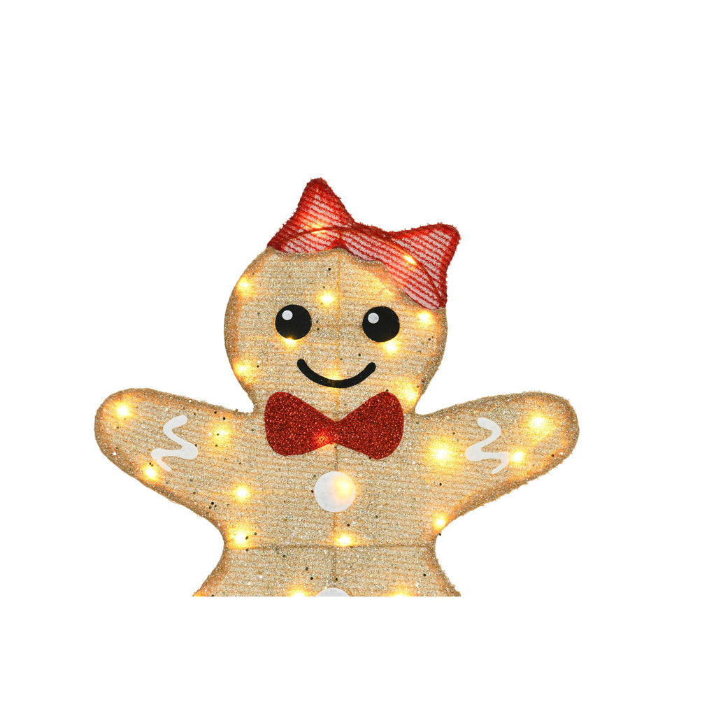 40-inch And 42-inch Gingerbread Man Shaped Decorative L – LumiqHome