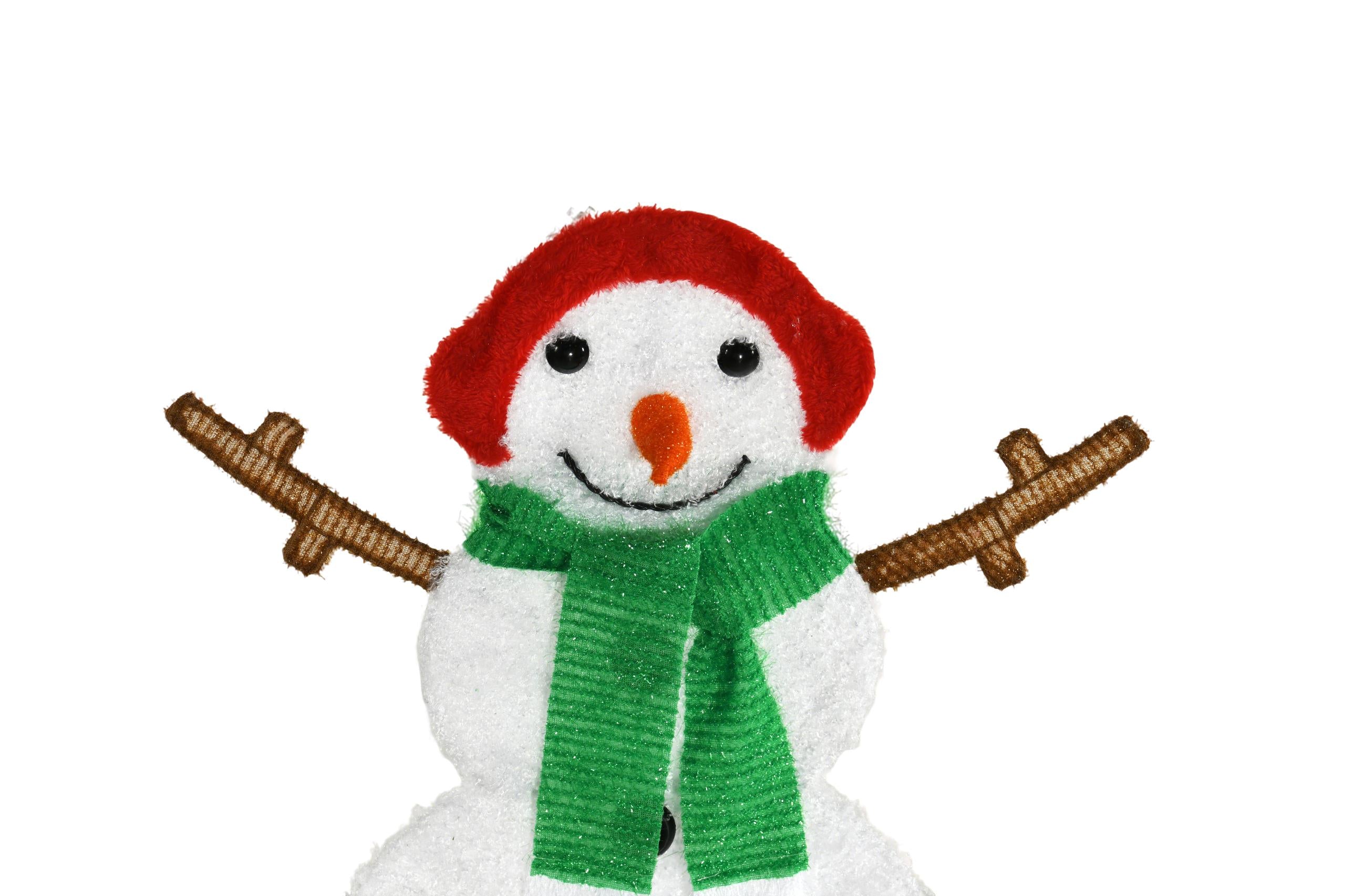 Snowman Shaped LED Festive Lights – Indoor & Outdoor – LumiqHome