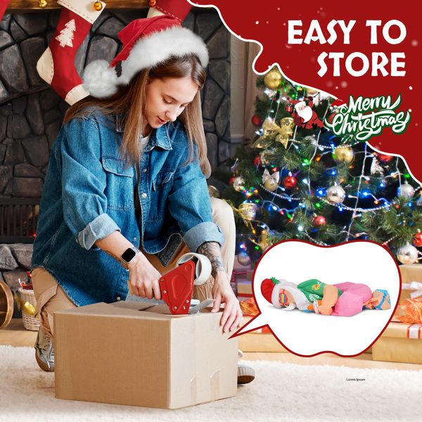 5.9ft LED Inflatable Hawaii Santa Claus - Outdoor Yard Christmas Decoration - LumiqHome