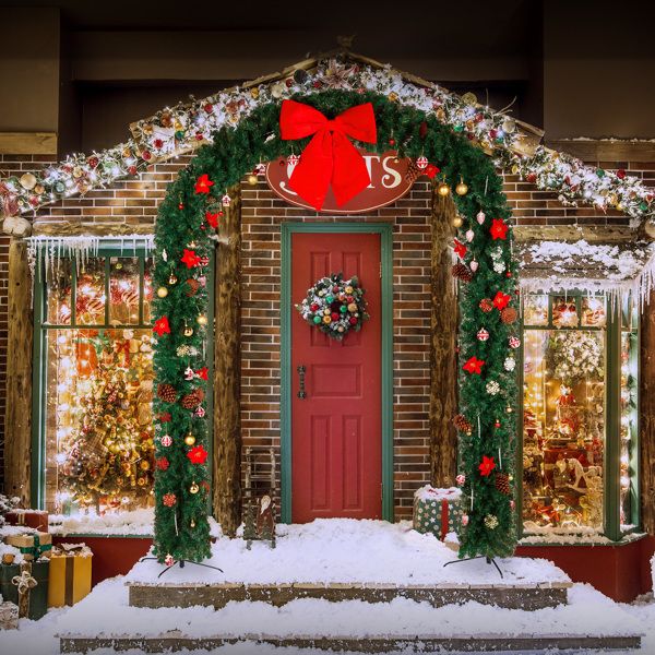 240x40x265cm PVC Christmas Arch – LumiqHome