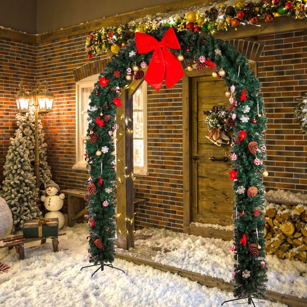 240x40x265cm PVC Christmas Arch – LumiqHome