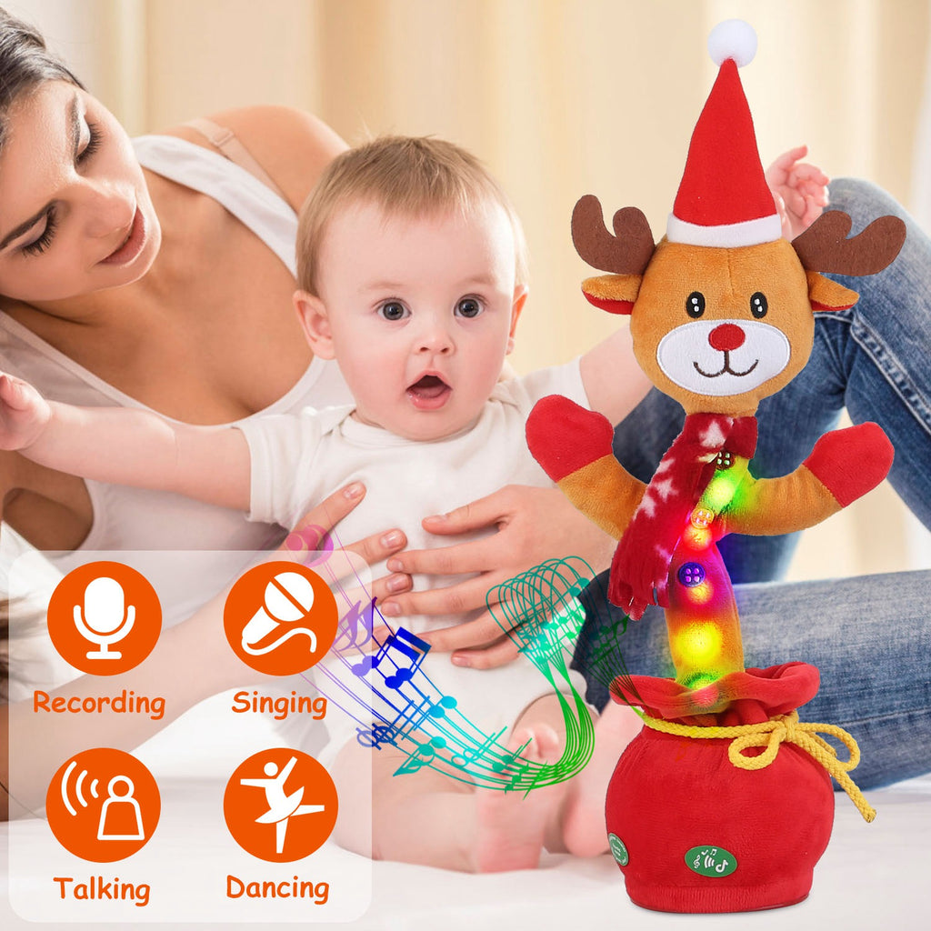 1Pc Penguin Or Elk Kid Electric Dance Toy Christmas Elk – LumiqHome