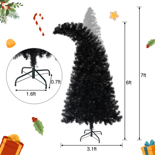 6FT Artificial Christmas Tree With LED Light, Pre-Lit C – LumiqHome