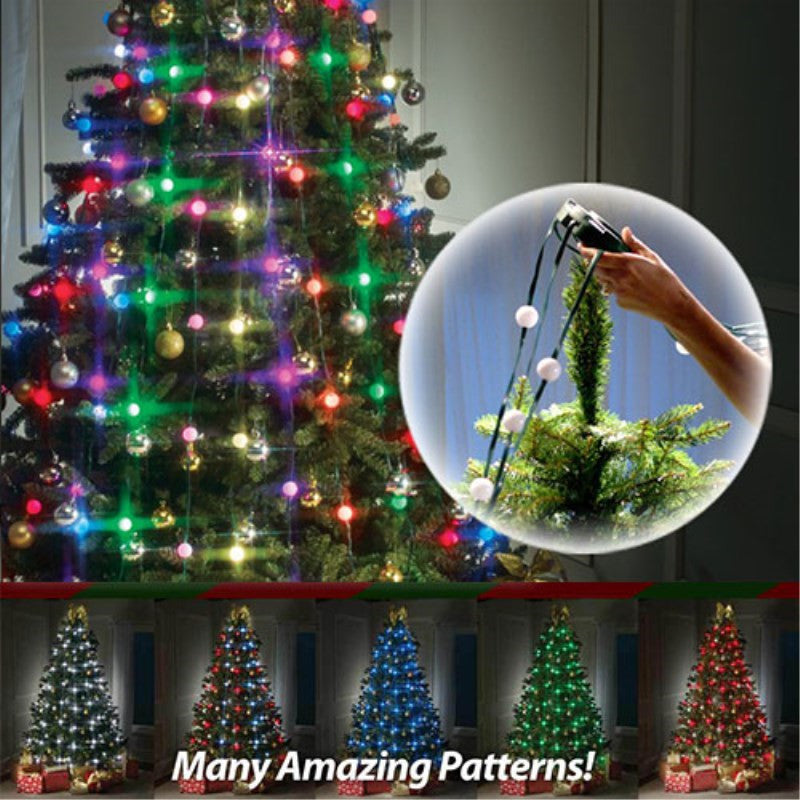 64 Light Dazzler Shower Tree Light Show Of Christmas Tr – LumiqHome