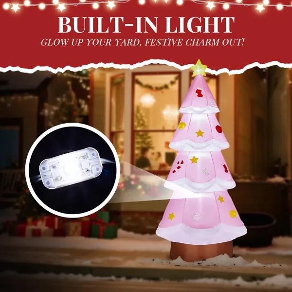 7.2ft LED Inflatable Christmas Tree - Outdoor Yard Decoration - LumiqHome