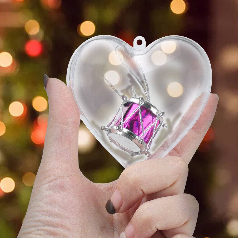 Christmas Tree Ball Baubles Set of 5 - Hanging Ornament Decorations - LumiqHome