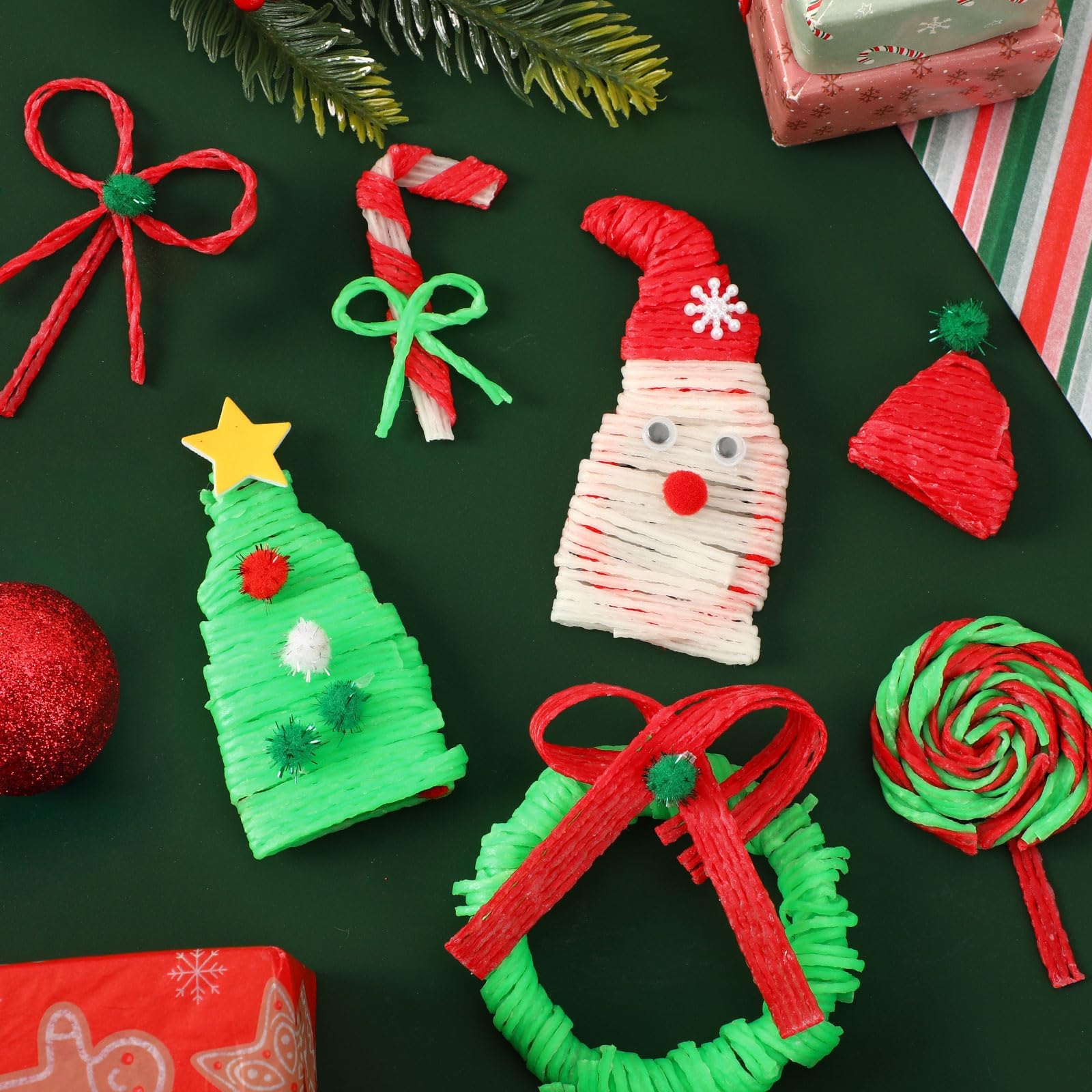 Christmas Wax Craft Sticks – Bendable Wiki Sticks for DIY Crafts – LumiqHome