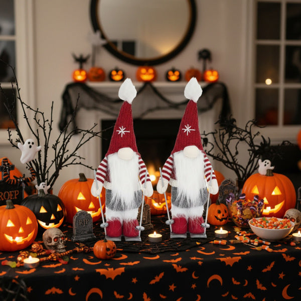 2PCS Set Christmas Gnomes Holiday Decor Cute Tabletop O by LumiqHome – elegant holiday home décor in a cozy setting