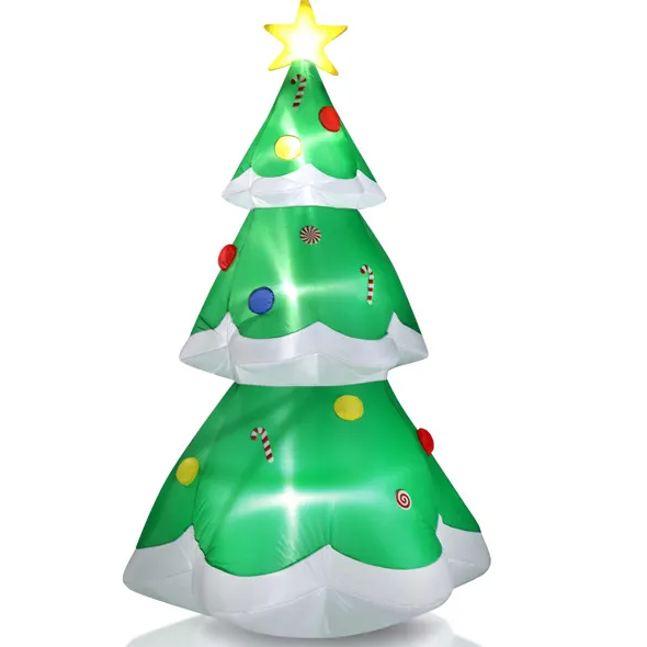 6.9 FT Lighted Christmas Inflatable Decoration, Inflata – LumiqHome