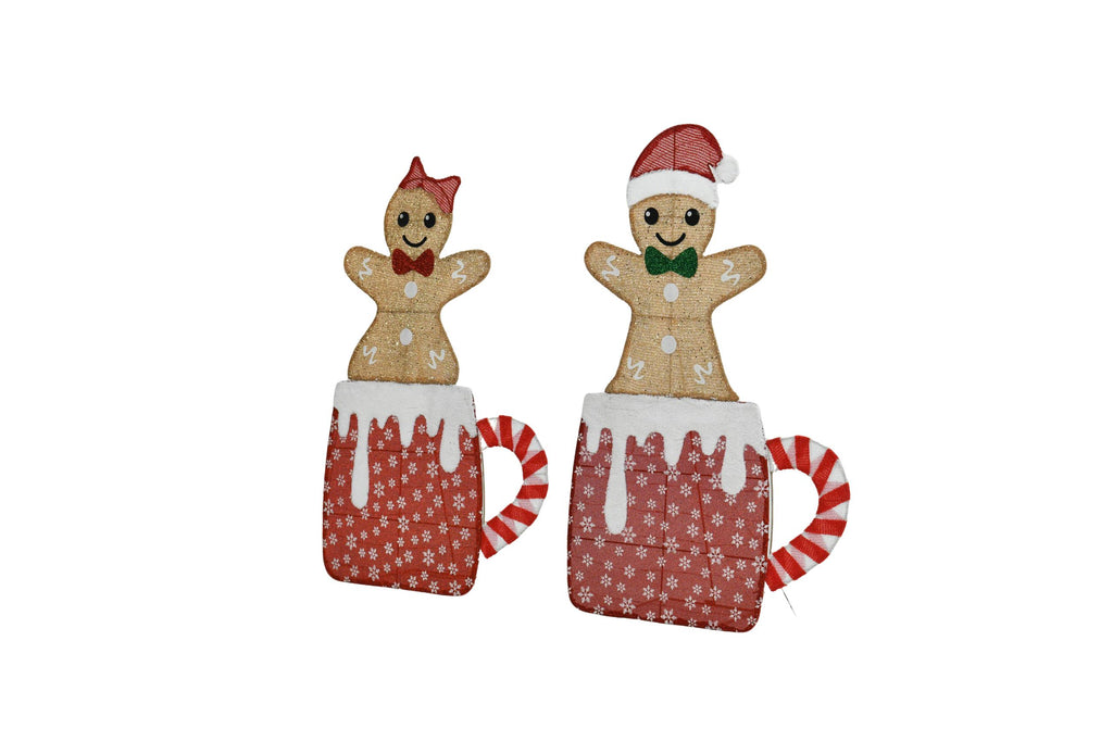 40-inch And 42-inch Gingerbread Man Shaped Decorative L – LumiqHome